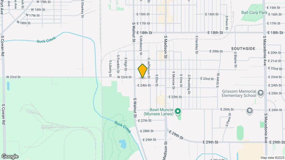 3000 S Mulberry St Map and Location Details