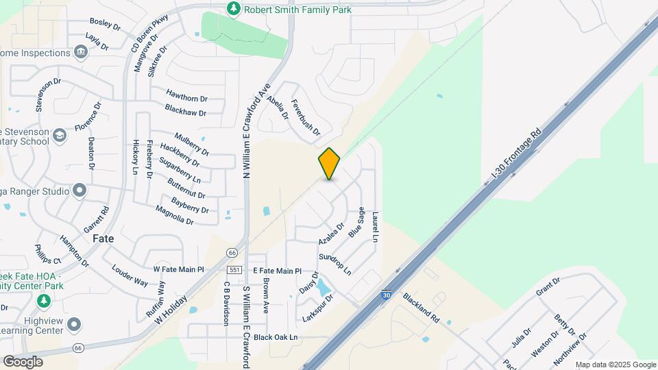 605 Azalea Dr Map and Location Details
