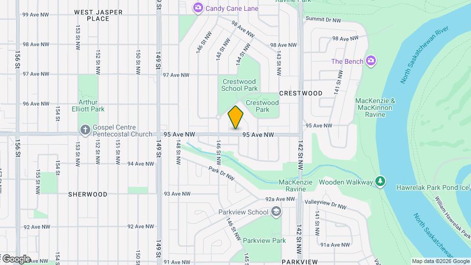 14510-14595 95 Ave NW Map and Location Details