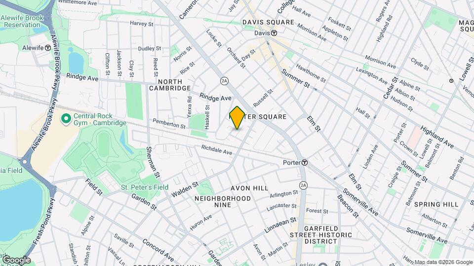 4 Cogswell Pl Mapa y Detalles de la Ubicación