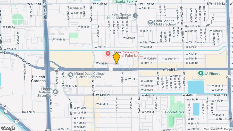 1410 HIALEAH Map and Location Details