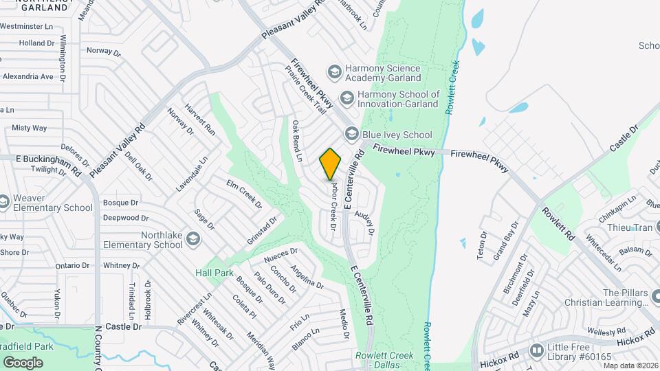 1805 Arbor Creek Dr Map and Location Details