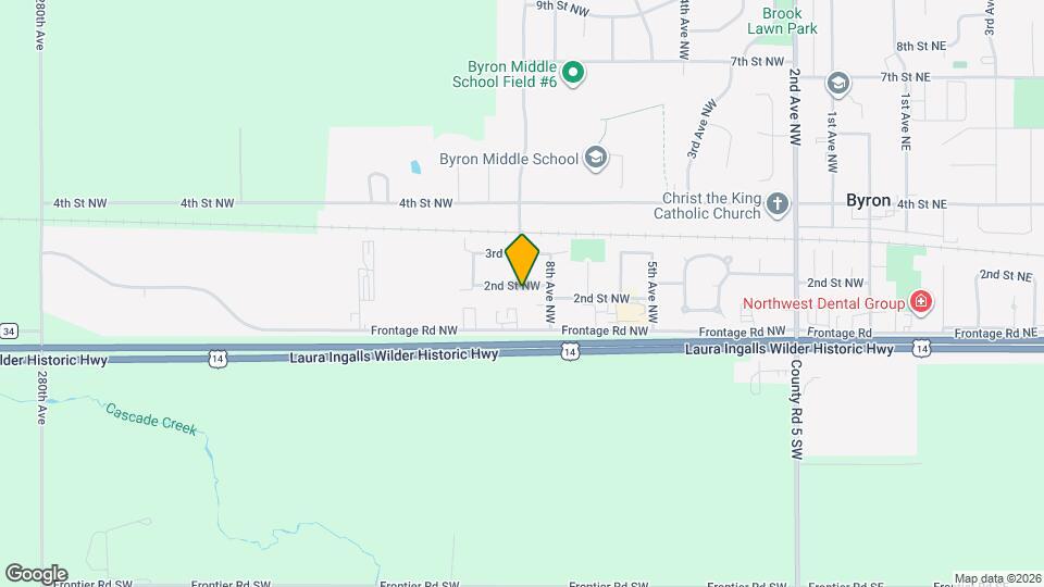 812 2nd St NW Map and Location Details