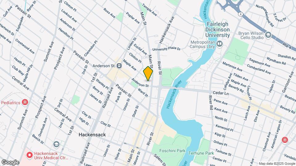 The Walcott Hackensack Mapa y Detalles de la Ubicación