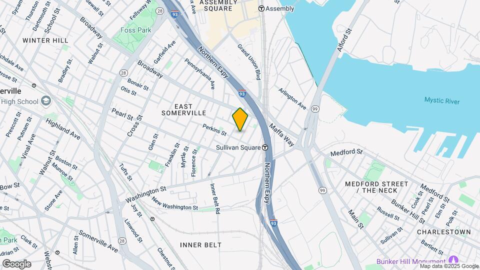 41 Mount Pleasant St, Unit 32 Map and Location Details
