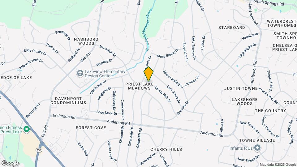 2909 Cherry Hills Dr Map and Location Details