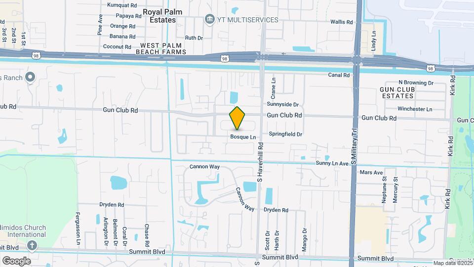 5022 El Claro Cir Map and Location Details