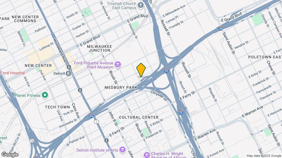 5918 St. Antoine St Mapa y Detalles de la Ubicación