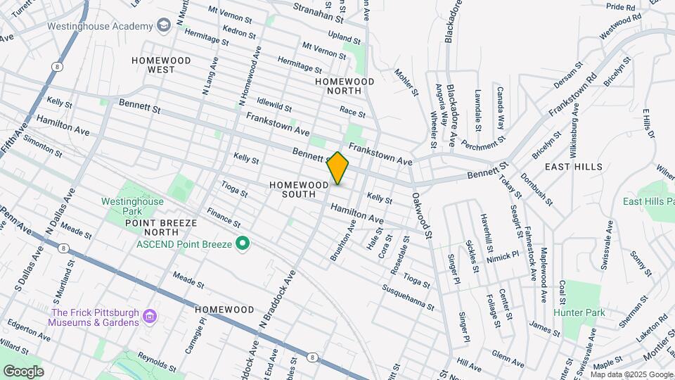 7614-7616 Kelly St Mapa y Detalles de la Ubicación