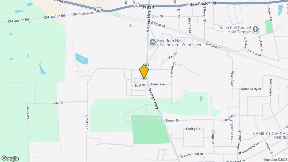 1103 N Kings Hwy Map and Location Details