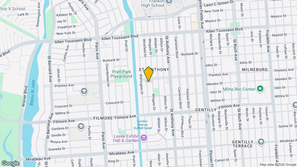 5521 Wickfield Dr Map and Location Details