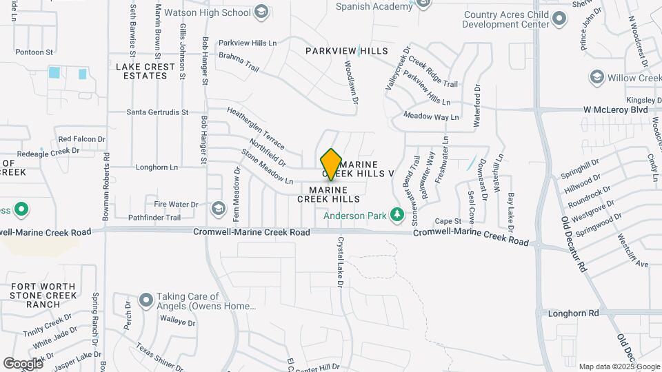 5413 Stone Meadow Ln Map and Location Details