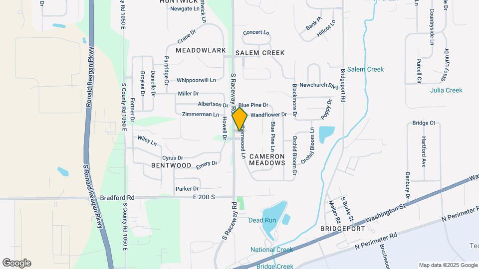 1910 Southernwood Ln Map and Location Details