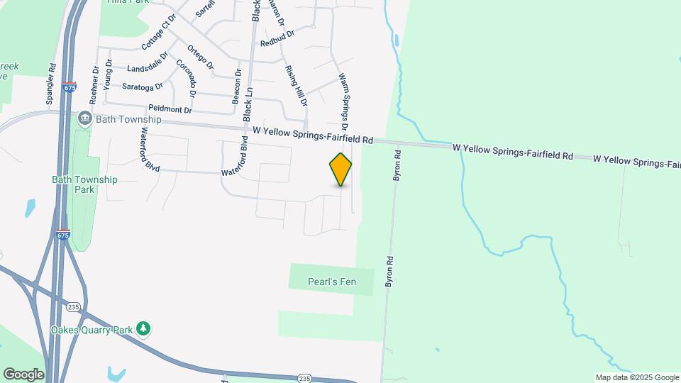 307 Warm Springs Dr Map and Location Details