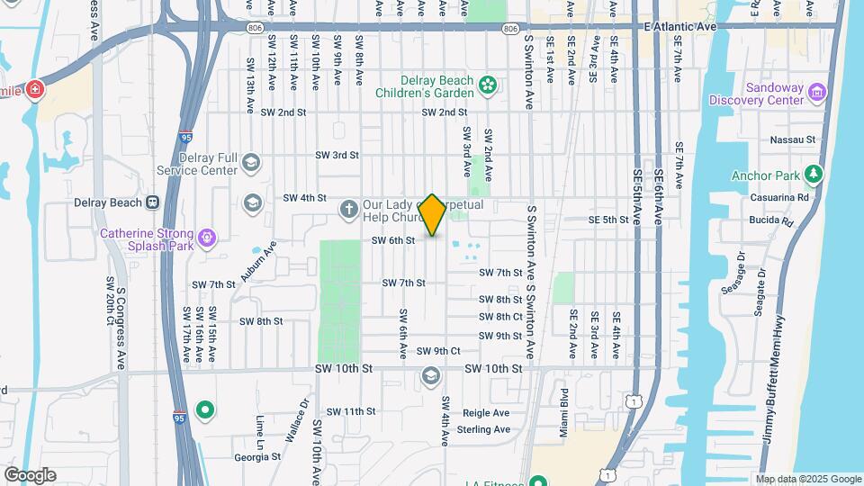 601 SW 5th Ave Map and Location Details