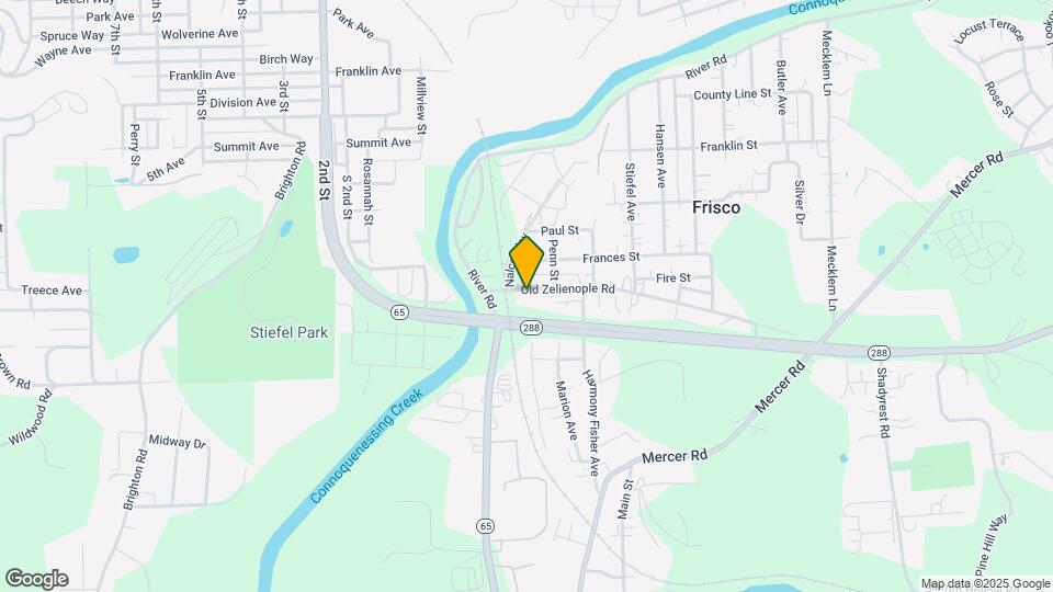 509 Old Zelienople Rd Map and Location Details