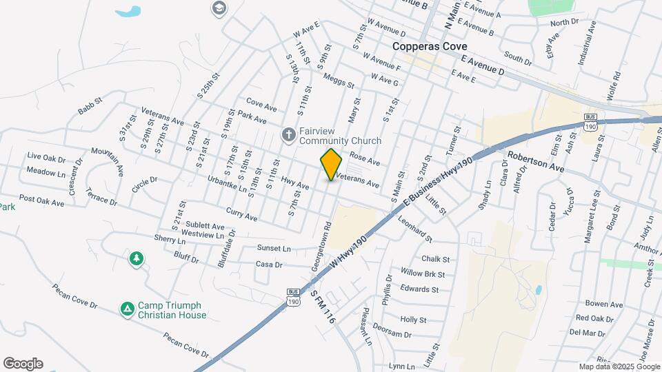 1005 S 3rd St Map and Location Details