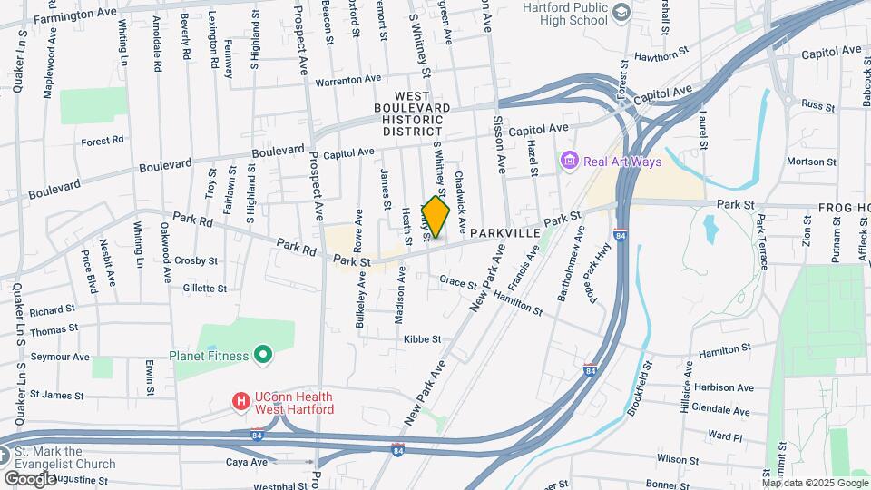 1856 Park St Map and Location Details