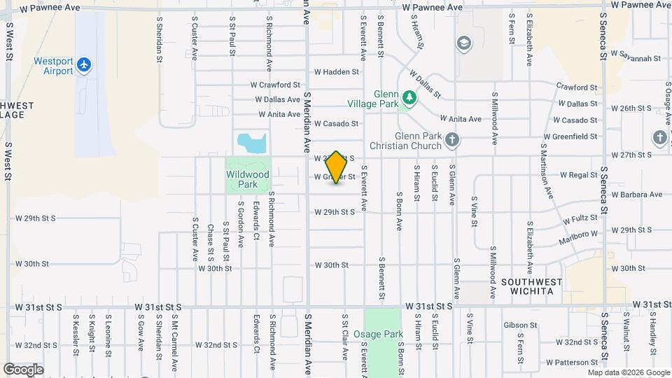 2316 W Wildwood Rd Map and Location Details