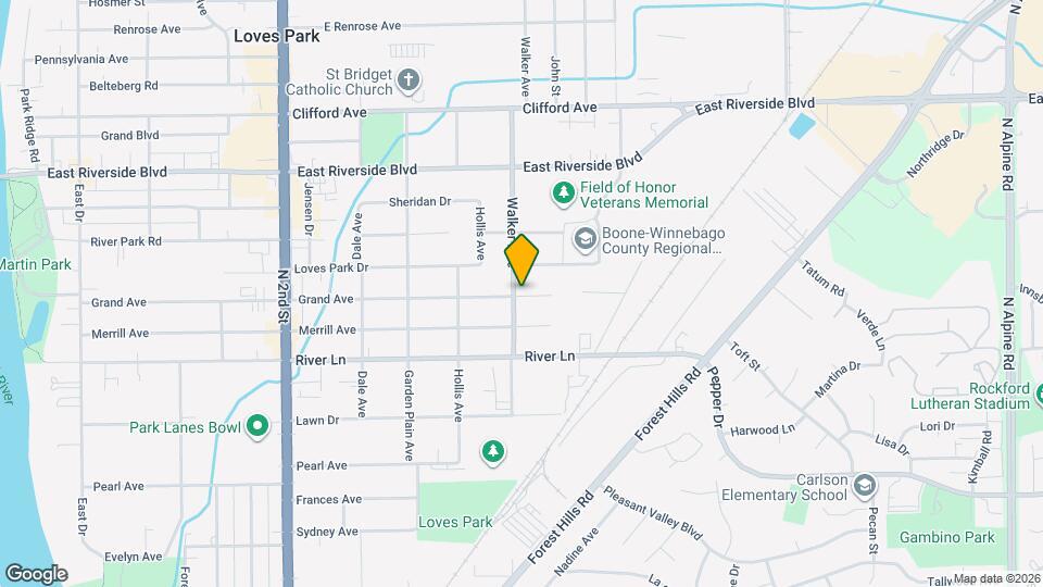 5637 Walker Ave, Unit 5637 Mapa y Detalles de la Ubicación