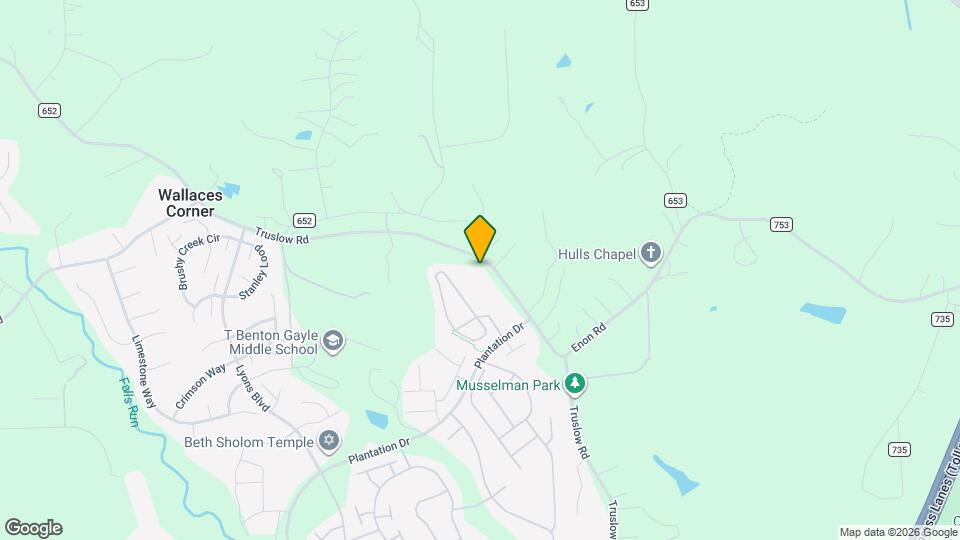 885 Truslow Rd Map and Location Details