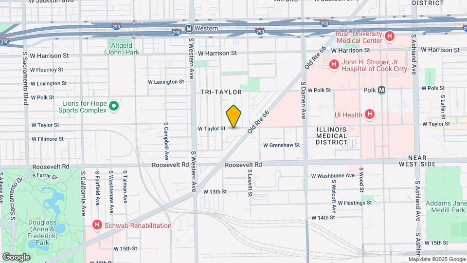 2237 W Taylor St Map and Location Details