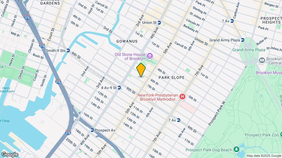 307 7th St Map and Location Details
