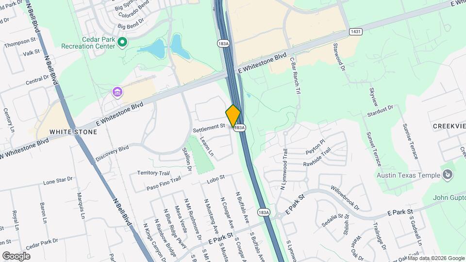 711 Settlement St Map and Location Details