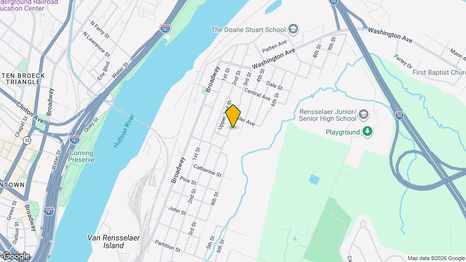 1466 3rd St, Unit Upper Floor- B Map and Location Details