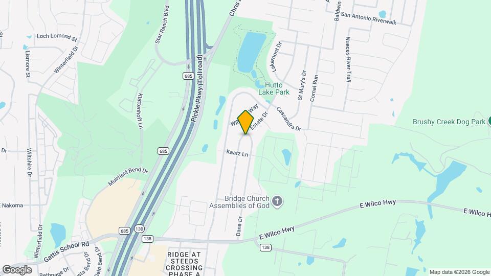 312 Estate Dr Map and Location Details