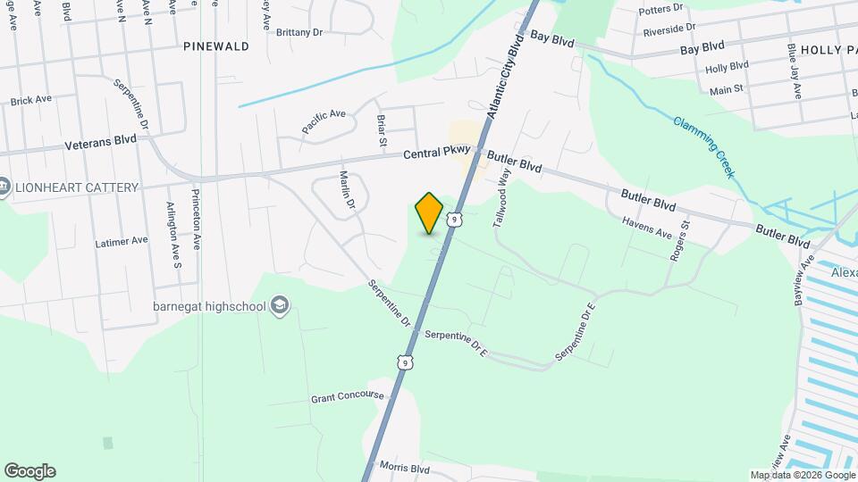 830 Atlantic City Blvd Map and Location Details