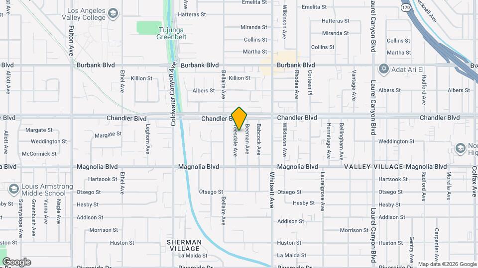5318 Teesdale Ave Map and Location Details