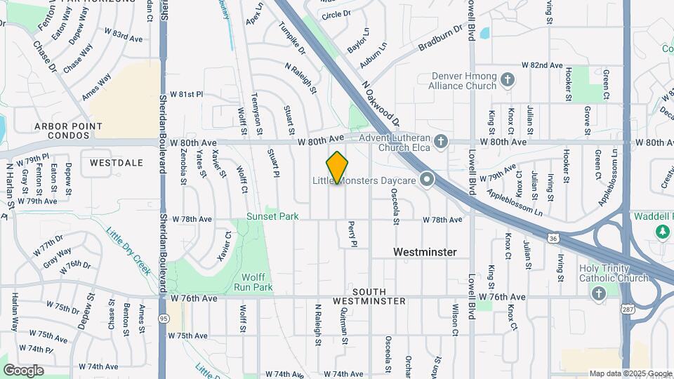 7885 Quitman St Map and Location Details