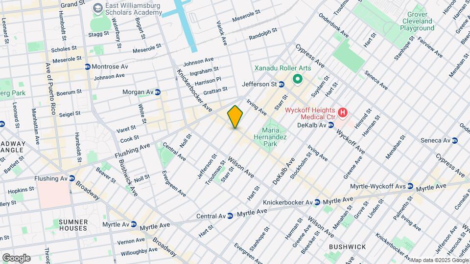 198 Knickerbocker Ave Map and Location Details