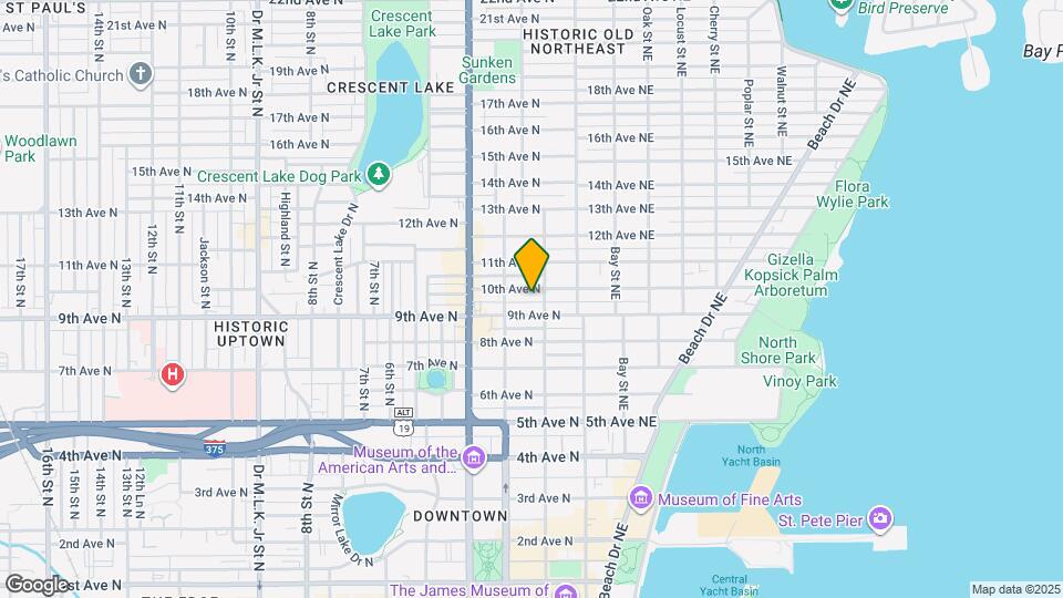 916 1/2 2nd St N Map and Location Details