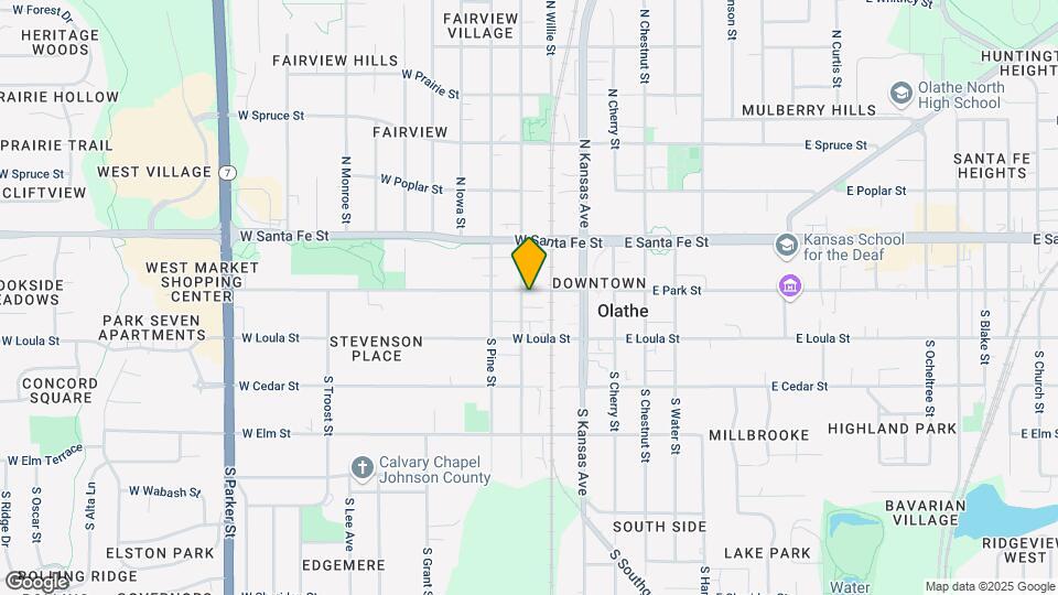 319 W Park St Map and Location Details
