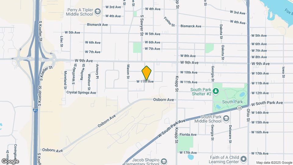 1155 W 11th Ave, Unit 1155 W 11th Avenue Map and Location Details