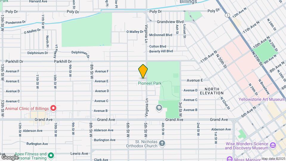519 Avenue E Map and Location Details