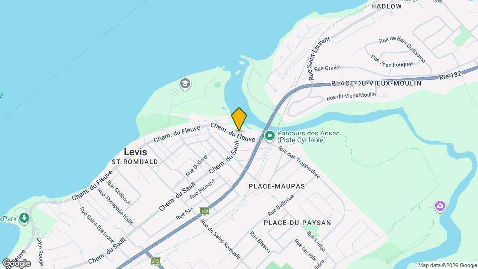 2503 - 2509 Du Fleuve Ch Map and Location Details