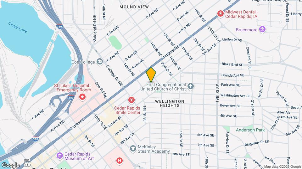 1427 2nd Ave SE Map and Location Details