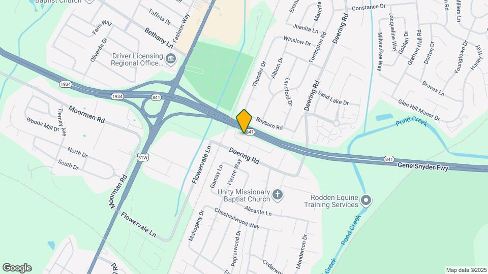 5703 Bunning Dr Map and Location Details