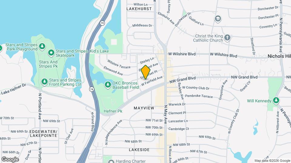 3017 W Fairfield Ave Map and Location Details