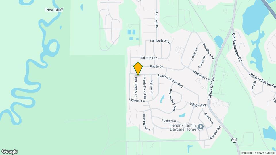 5605 Old Hickory Ln Map and Location Details