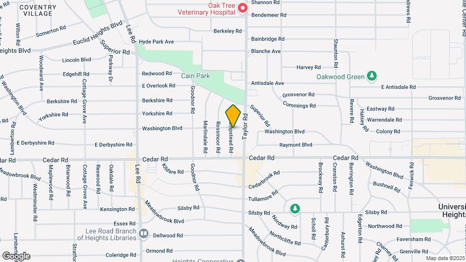 3430 Washington Blvd Map and Location Details