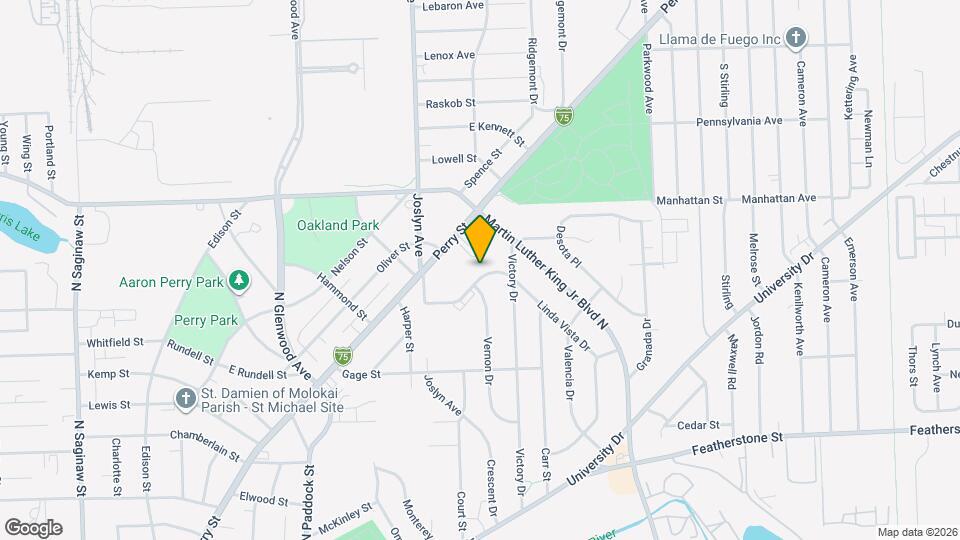 672 Linda Vista Dr Map and Location Details