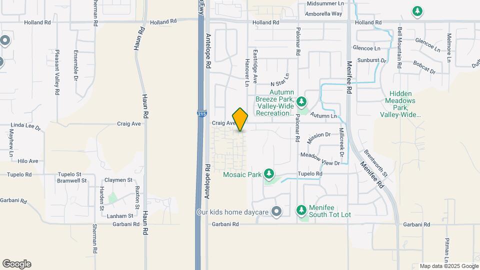 28207 Callie Wy Map and Location Details