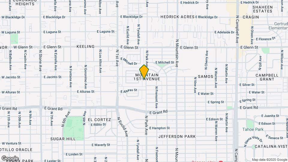 Park & Copper Apartments Map and Location Details
