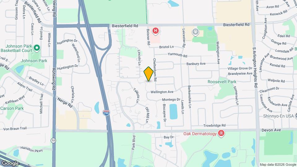 716 Clover Hill Ct Map and Location Details