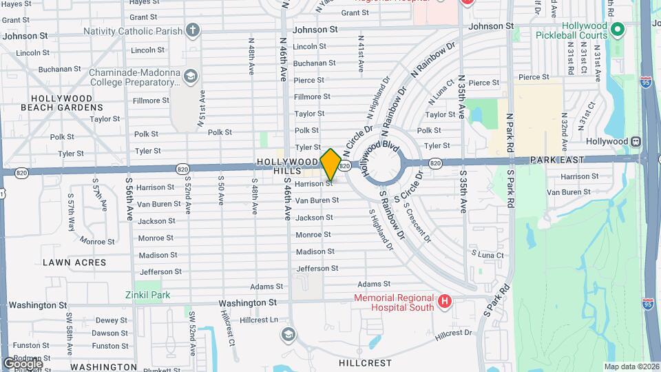 4308 Harrison St Mapa y Detalles de la Ubicación