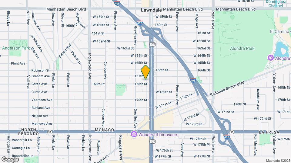 4415 W 168th St Mapa y Detalles de la Ubicación